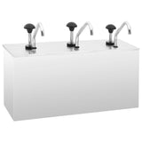 Sausdispenser 2X3,5 L Roestvrij Staal