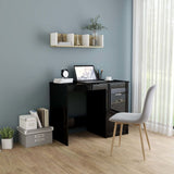 Bureau 100X50X76 Cm Bewerkt Hout Artisanaal Eikenkleur