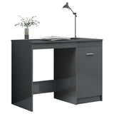Bureau 100X50X76 Cm Bewerkt Hout Artisanaal Eikenkleur