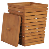 Wasmand 30X30X45 Cm Massief Teakhout