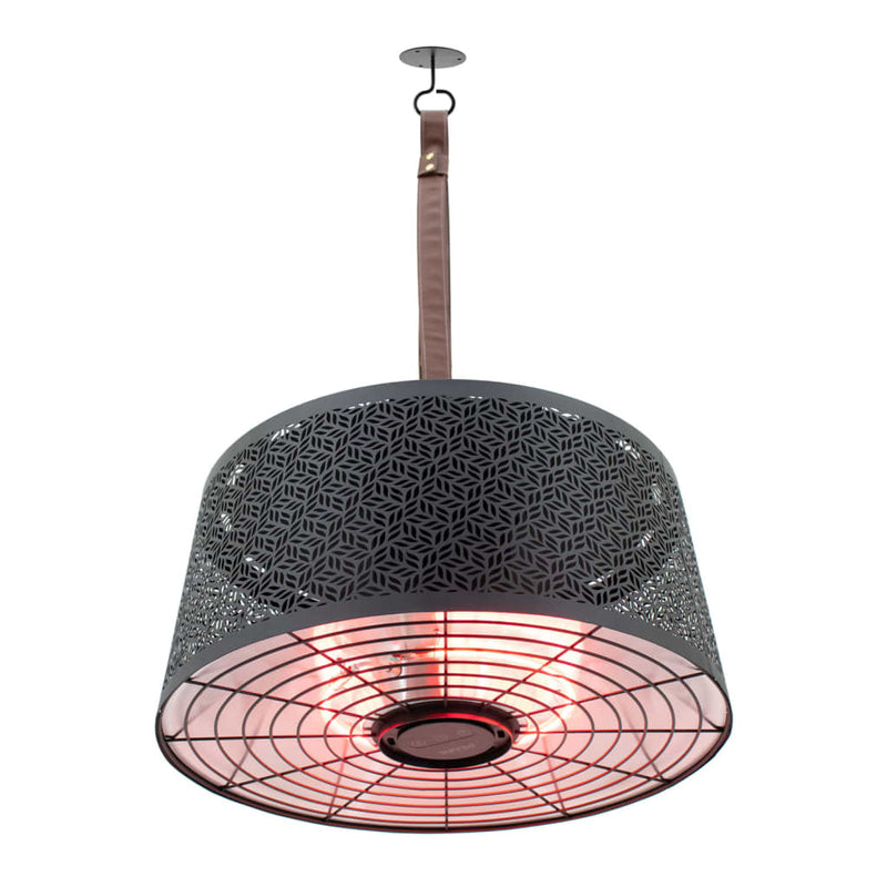 Sunred Heater Moderna Artix Ultra Smart Hangend 2000 W Roségoud Zwart