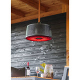 Sunred Heater Moderna Artix Ultra Smart Hangend 2000 W Roségoud Zwart