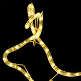 Kerstdecoratie Rendieren En Slee 576 Led's Warmwit