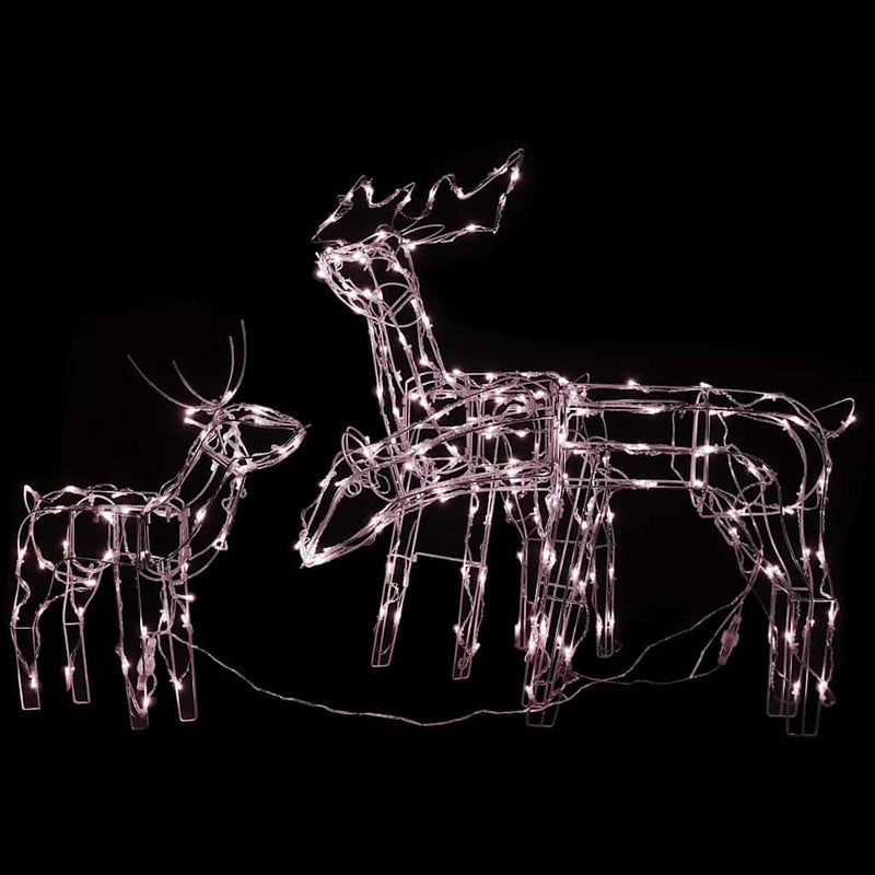 3-Delige Kerstverlichting Rendieren 229 Led's