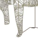 Kerstdecoratie Rendieren En Slee 60 Led's Kleurig