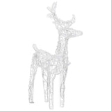 Kerstversiering Rendieren En Slee 160 Led's 130 Cm Acryl Koudwit