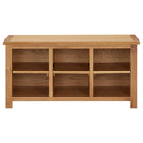Schoenenrek 90X37X45 Cm Massief Eikenhout