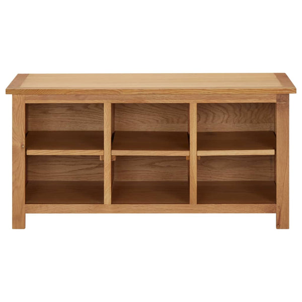 Schoenenrek 90X37X45 Cm Massief Eikenhout