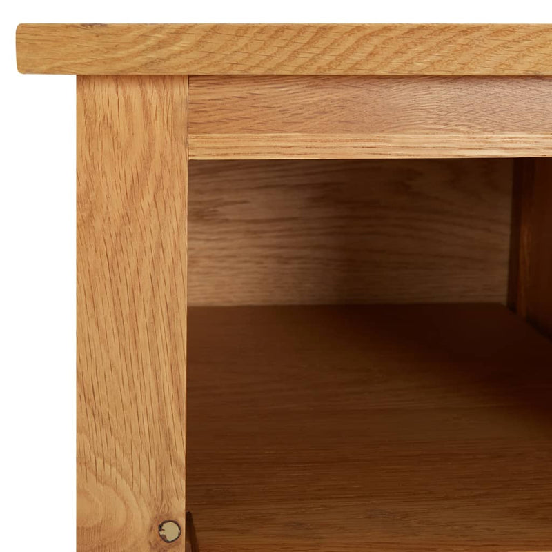 Schoenenrek 90X37X45 Cm Massief Eikenhout