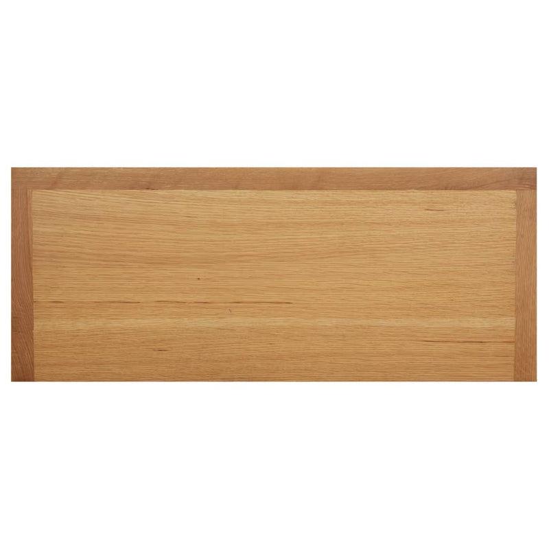 Schoenenrek 90X37X45 Cm Massief Eikenhout