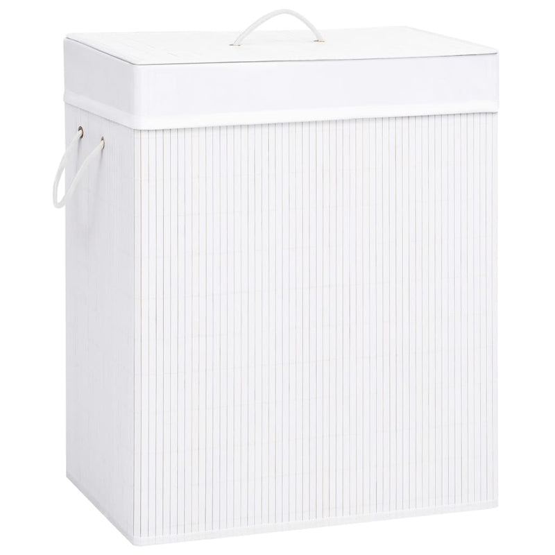 Wasmand Met 2 Vakken 72 L Bamboe