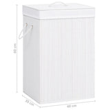 Wasmand Met 1 Vak Bamboe