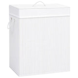 Wasmand Rechthoekig Bamboe Natuurlijk