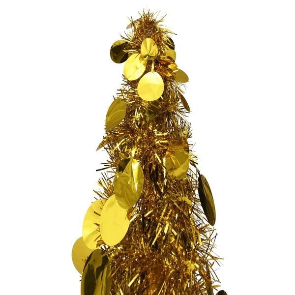 Kunstkerstboom Pop-Up 120 Cm Pet Kleurig Goud