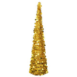 Kunstkerstboom Pop-Up 120 Cm Pet Kleurig Goud