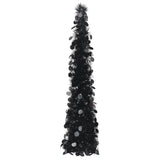 Kunstkerstboom Pop-Up 120 Cm Pet Zwart