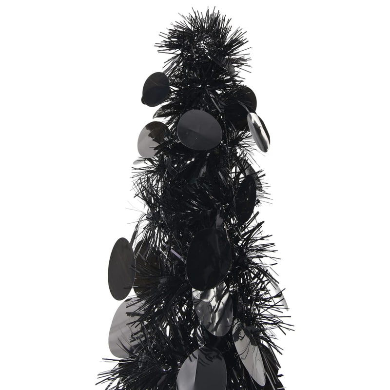 Kunstkerstboom Pop-Up 120 Cm Pet Zwart