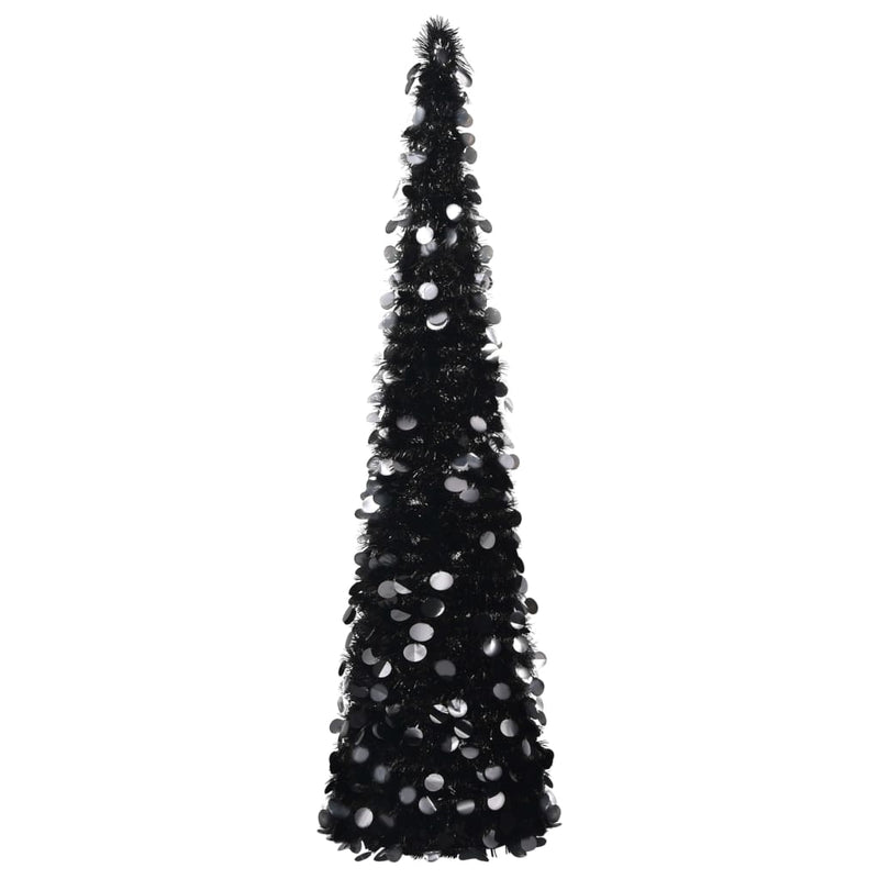 Kunstkerstboom Pop-Up 120 Cm Pet Zwart