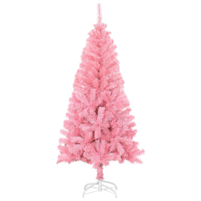 Kunstkerstboom Met Standaard 150 Cm Pvc Roze