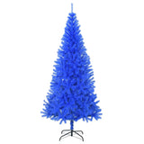 Kunstkerstboom Met Standaard 210 Cm Pvc Blauw