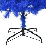 Kunstkerstboom Met Standaard 210 Cm Pvc Blauw