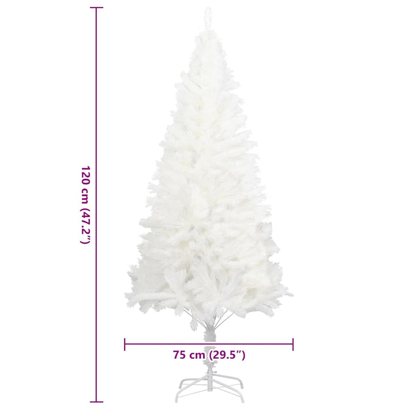 Kunstkerstboom Met Levensechte Naalden Wit