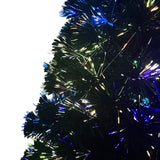 Kunstkerstboom Met Standaard 120 Cm Glasvezel Groen Wit