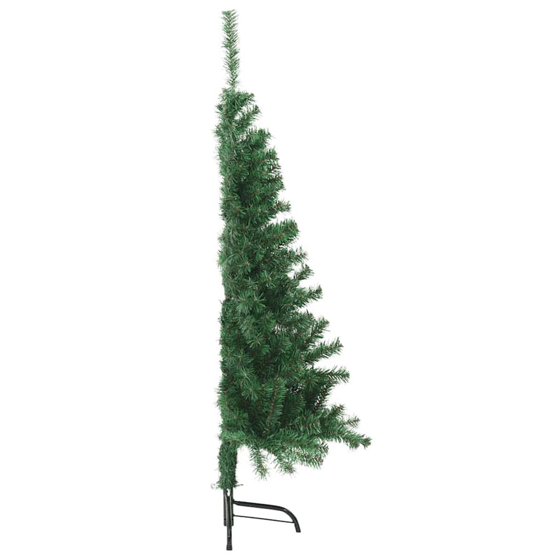 Kunstkerstboom Met Standaard Half 150 Cm Pvc Groen