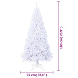 Kunstkerstboom Met Dikke Takken 180 Cm Pvc Wit
