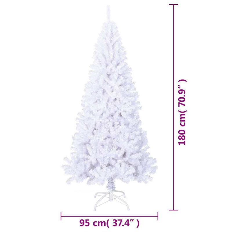 Kunstkerstboom Met Dikke Takken 180 Cm Pvc Wit