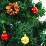 Kunstkerstboom Met Verlichting En Kerstballen 150 Cm Groen