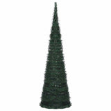 Kunstkerstboom Met Verlichting Pop-Up 150 Cm Groen