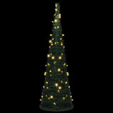 Kunstkerstboom Met Verlichting Pop-Up 150 Cm Groen