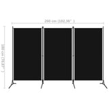 Kamerscherm Met 3 Panelen