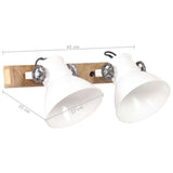 Wandlamp Industrieel E27 45X25 Cm