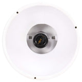 Plafondlamp Industrieel E27 Mangohout Wit Donkergrijs