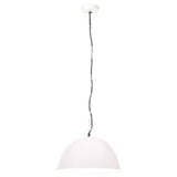 Hanglamp Industrieel Vintage Rond 25 W E27 41 Cm Wit