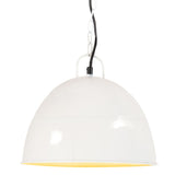 Hanglamp Industrieel Vintage Rond 25 W E27 41 Cm Wit