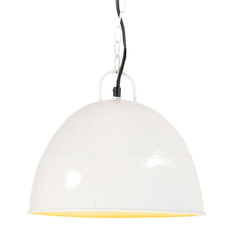 Hanglamp Industrieel Vintage Rond 25 W E27 41 Cm Wit