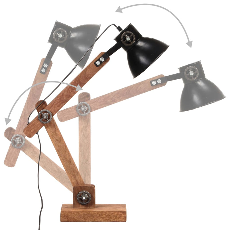 Bureaulamp Industrieel Rond E27 58X18X90 Cm