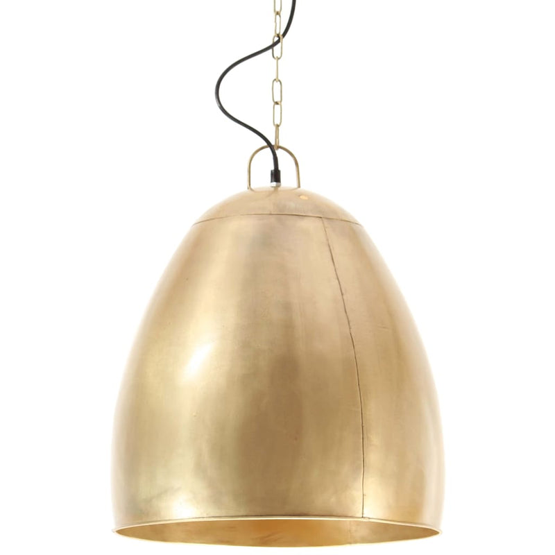 Hanglamp Industrieel Rond 25 W E27 42 Cm Messingkleurig Koper