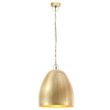 Hanglamp Industrieel Rond 25 W E27 42 Cm Messingkleurig Koper