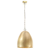 Hanglamp Industrieel Rond 25 W E27 42 Cm Messingkleurig Koper