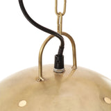 Hanglamp Industrieel Rond 25 W E27 42 Cm Messingkleurig Koper