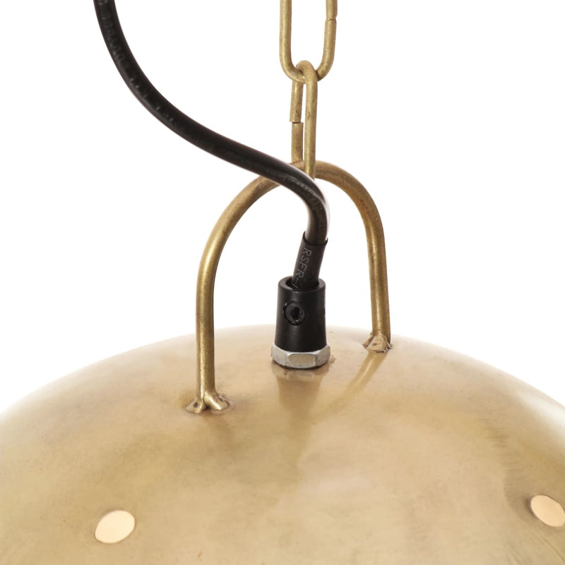 Hanglamp Industrieel Rond 25 W E27 42 Cm Messingkleurig Koper