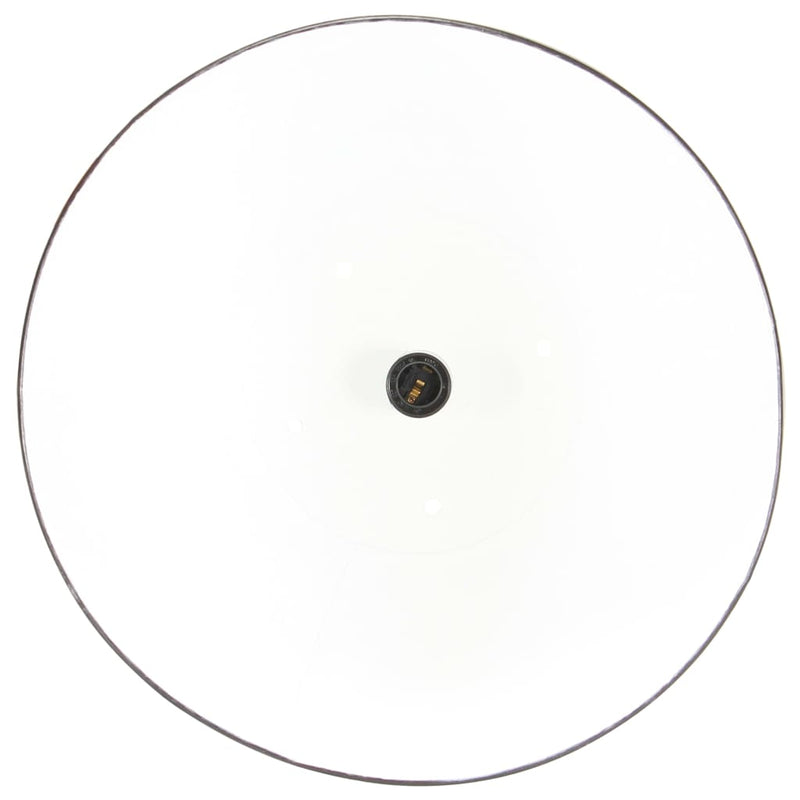 Hanglamp Industrieel Rond 25 W E27 42 Cm Zwart