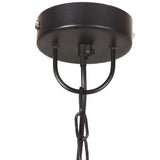 Hanglamp Industrieel Rond 25 W E27 42 Cm Zwart