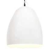Hanglamp Industrieel Rond 25 W E27 42 Cm Wit
