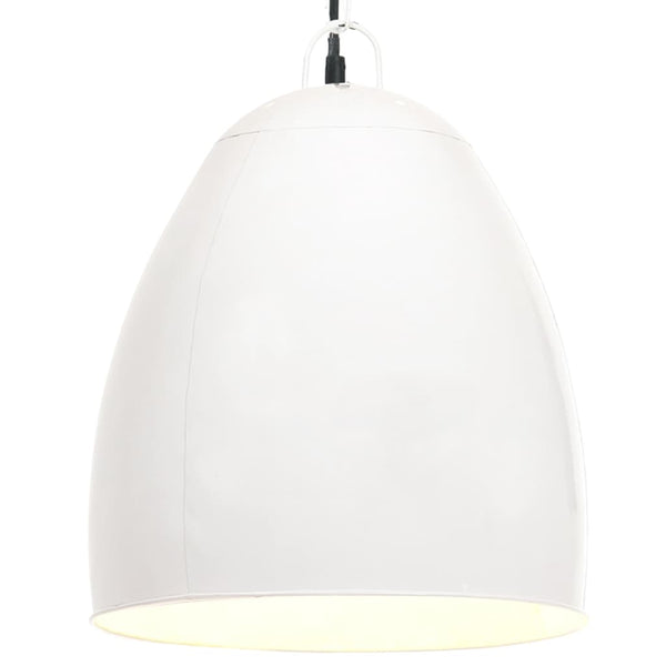 Hanglamp Industrieel Rond 25 W E27 42 Cm Wit