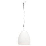 Hanglamp Industrieel Rond 25 W E27 42 Cm Wit